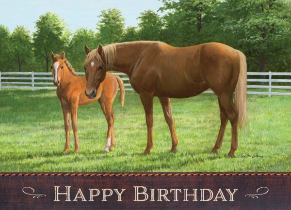 Cards Birthday Peaceful Pastures- Discontinued - Image 2