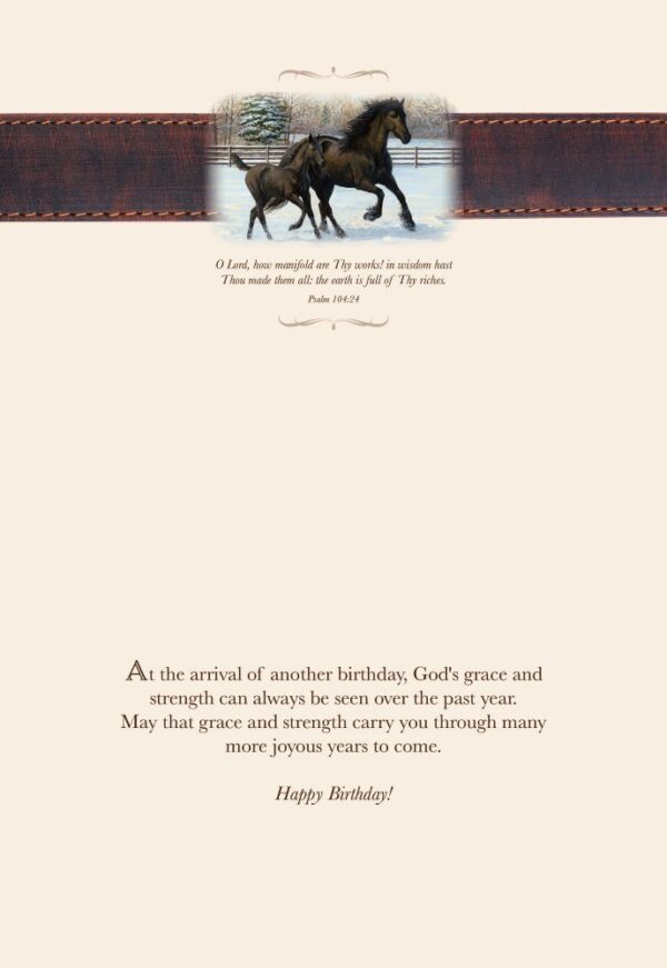 Cards Birthday Peaceful Pastures- Discontinued - Image 5