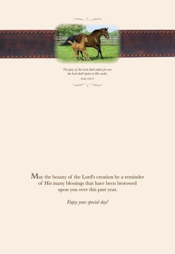 Cards Birthday Peaceful Pastures- Discontinued - Image 7
