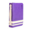 BC :Purple w/ Cream Stripe Large