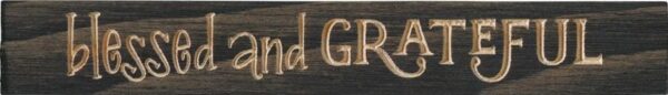 Shelf Setters Blessed and Grateful Discontinued