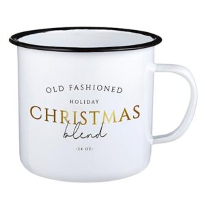 Image of Enamel Mug – Christmas Blend (24 Oz)