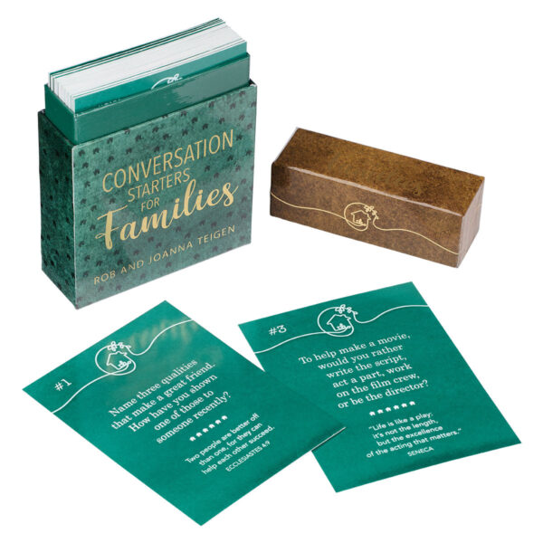 Conversation Starters for Families Boxed Set 132 0713 2