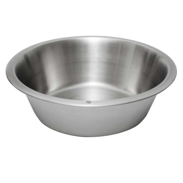 Dish Pan SS 8 1/2 qt Flat Bottom 356 0344 0