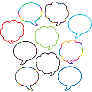 Image of Speech/Thought Bubbles Accents