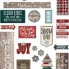 Home Sweet Winter Mini Bulletin Board Set