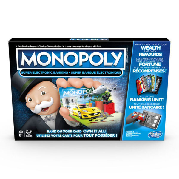 Monopoly Super Electronic Banking Board Game 650 0127 0