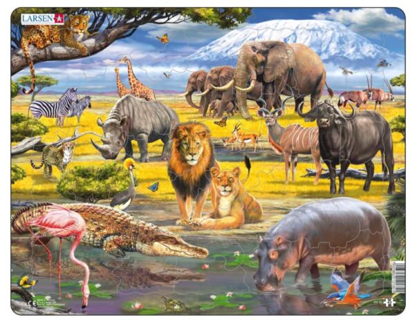 Puzzle Savanna (Larsen) 43 Pc