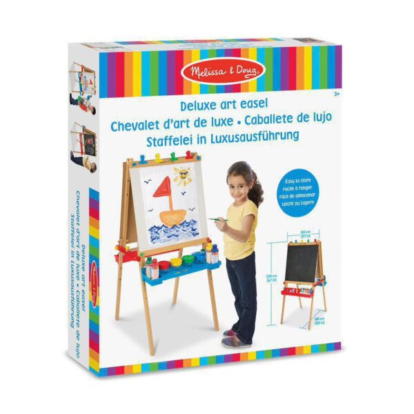 Easel Deluxe (Chalkboard and White Board) Discontinued 658 0075 0