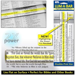 Image of Lum-A-Bar- Highlighting Magnifier 6″ x 1″