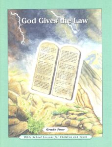 Image of SBS Gr.4 Pupil God Gives the Law
