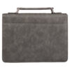 BC: Trust in the LORD Gray and Black Faux Leather Large - Image 2