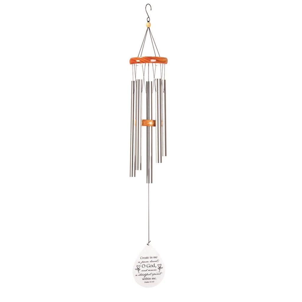 Image of Create In Me A Pure Heart Windchimes 35″
