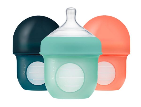 Mint 4 oz. Silicone Pouch Bottle 3 Pack 300 0001 0