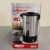 Coffee Urn, Nesco American Harvest 25 Cup Stainless Steel/Black - Image 4