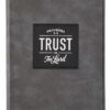 Trust in the Lord Gray Faux Leather Journal