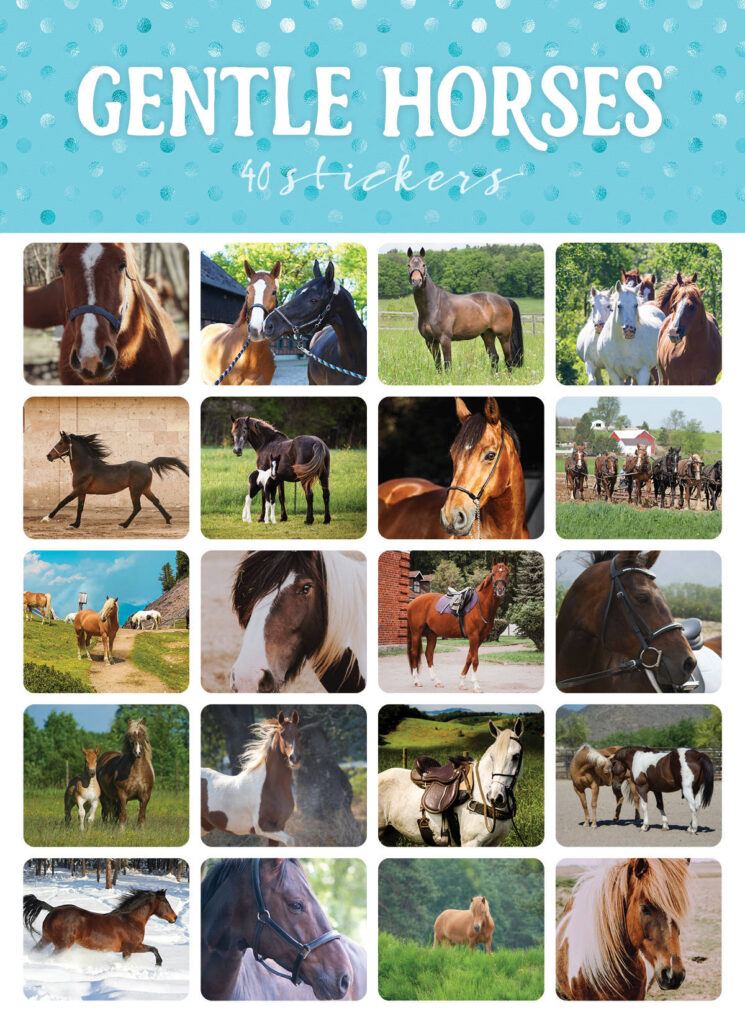 Image of Gentle Horses Mini Stickers
