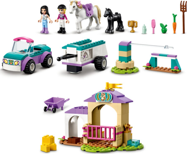 Lego Friends Horse Training and Trailer 41441- Discontinued 660 0083 4