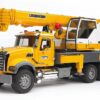 Mack Granite Liebherr Crane Truck