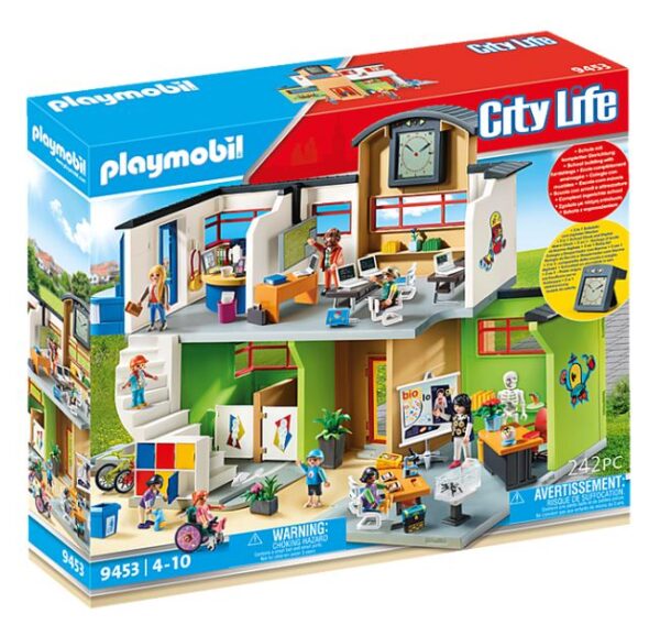 Playmobil City Life - Furnished School Building- Discontinued 660 2831 0