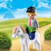 Playmobil 1.2.3 - Boy with Pony - Discontinued - Image 3