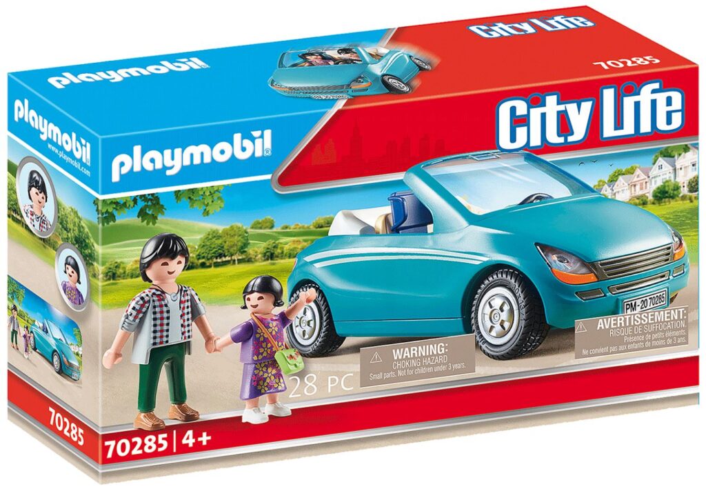 Image of Playmobil City Life – Family with Car – Discontinued