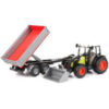 Claas Nectis 267 F Tractor W/ Loader and Tipping Trailer - Image 5