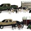 John Deere Pickup and Livestock Trailer Set (two idividial sets sold seperatly - Image 3