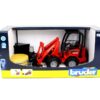 Schaeffer Compact loader 2630 with bale gripper and 1 round bale - Image 5