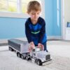 Peterbilt 367 Grain Truck with Pup Trailer - Image 2