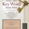 ESV Key Word Study Bible, Genuine Leather, Black