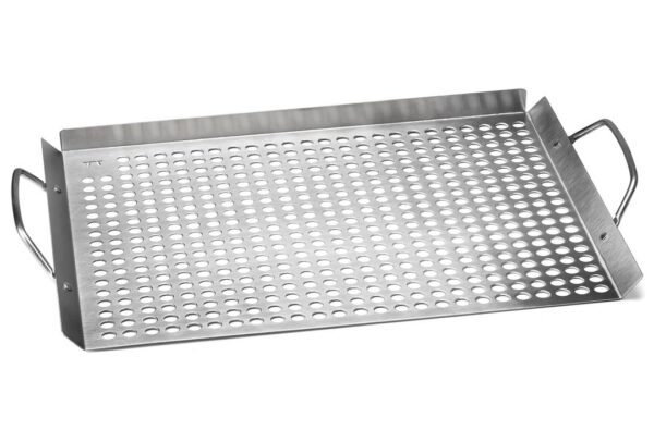 Outset Stainless Steel Grill Topper Grid 11"x17" 350 0026 0 1