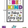 Kind Vibes Calendar Bulletin Board Set - Image 4