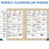 Teacher Planner Industrial Cafe Paperback- Discontinued - Image 5