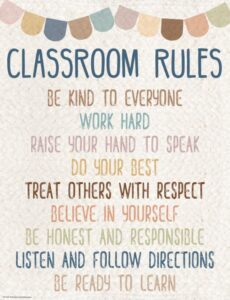 Image of Everyone is Welcome Classroom Rules