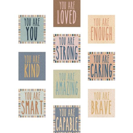 Everyone is Welcome Positive Affirmations Accents