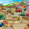 Puzzle Floor Construction Zone 36 pc