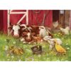 Puzzle Barnyard Babies 350 pc Family Pieces