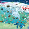 Puzzle Floor Map of Canada 36  pc