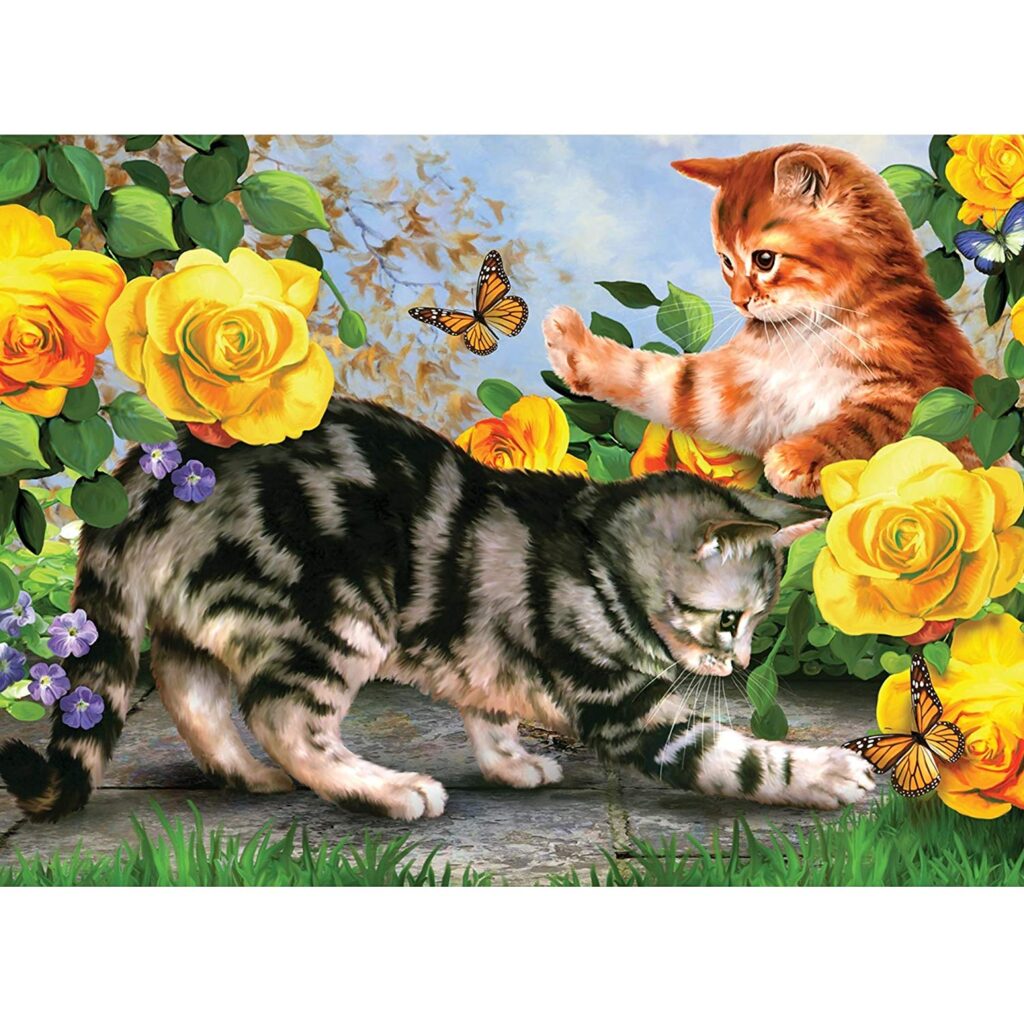 Image of Paint by Number Kitten Play