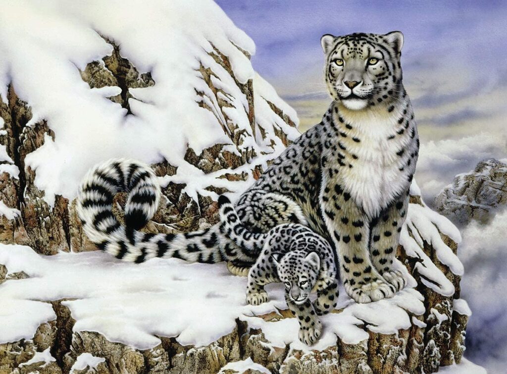 Image of Paint by Number Junior Large Alpine Royalty