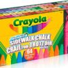 Sidewalk Chalk 64 Piece