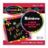 Rainbow Mini Scratch Art Notes - 8 Pk