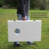 All Weather Corntoss Game - White,  33"x22" Easy Carry - Image 2