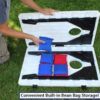 All Weather Corntoss Game - White,  33"x22" Easy Carry - Image 3