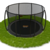 Avyna 14' Flat Level Trampoline with Enclosure - Grey - Image 4