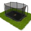 10' x 17' Avyna Flat Level Trampoline with Enclosure