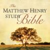 Matthew Henry Study Bible Black Bonded Leather