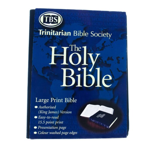 KJV Large Print Bible-Blue Imitation Leather 206 0659 1