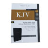 KJV, Deluxe Reference Bible, Super Giant Print, Black, Indexed